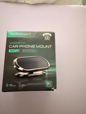 Magnetic Car Phone Mount F1 - Black